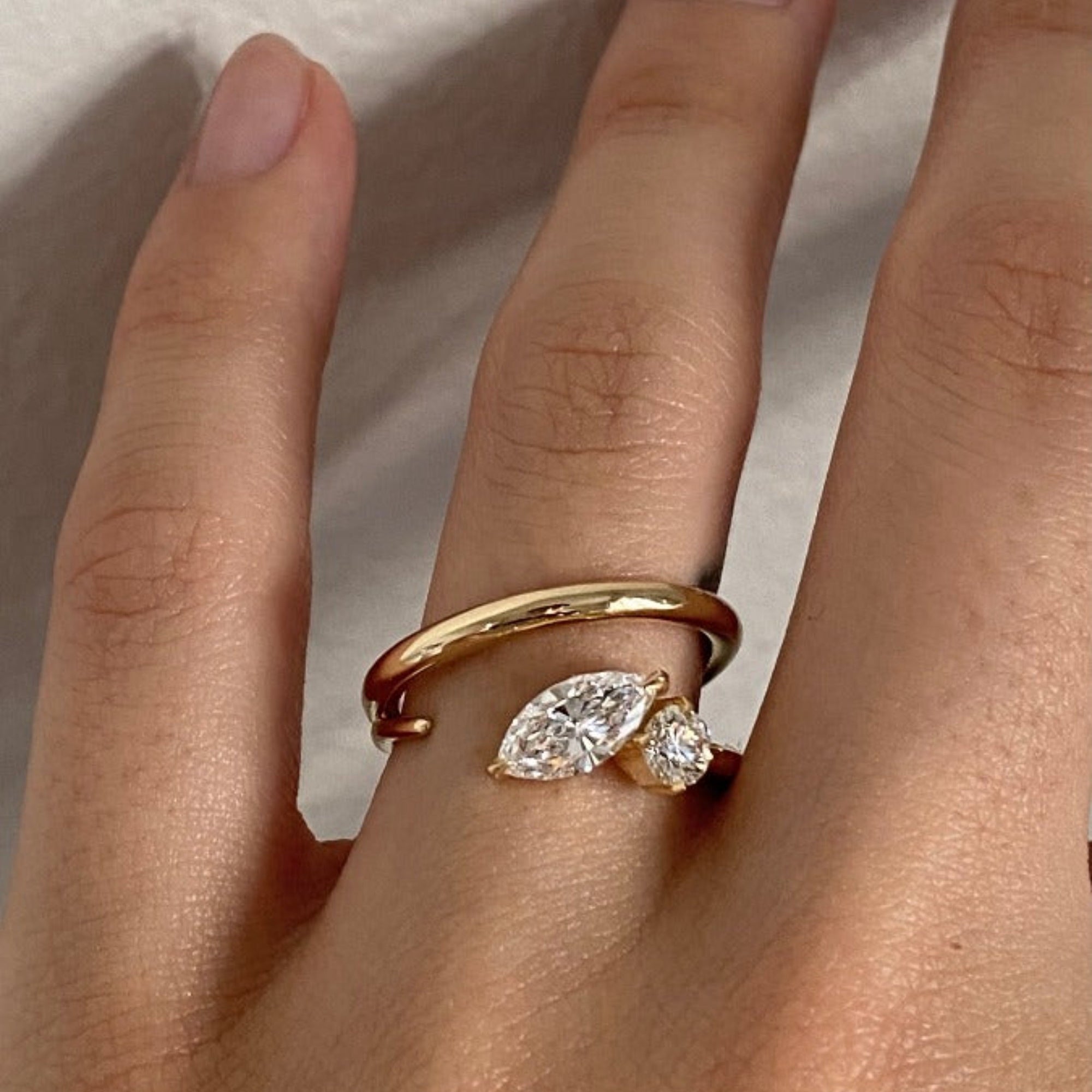 Toi et Moi Eros Ring