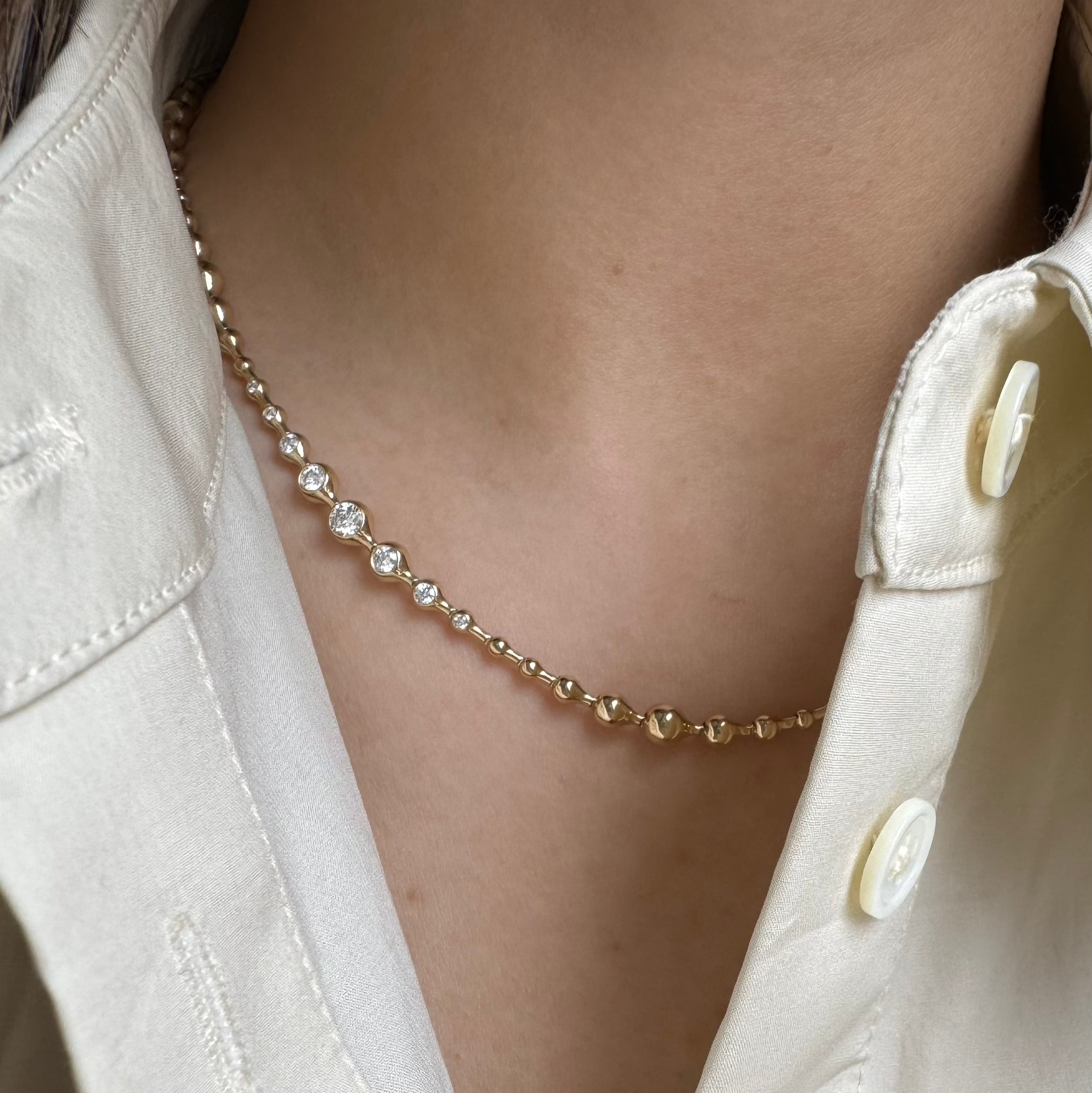 Llife RIPPLE NECKLACE lidnm 公式通販 Llife RIPPLE NECKLACE 【公式 
